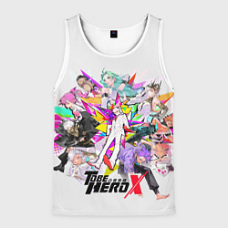 Мужская майка без рукавов Characters To Be Hero X