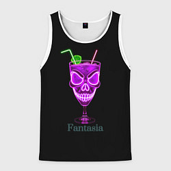 Мужская майка без рукавов Fantasia pink