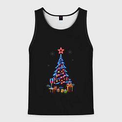 Мужская майка без рукавов New year