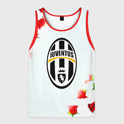 Мужская майка без рукавов Ювентус розы