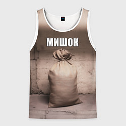 Мужская майка без рукавов Мишок