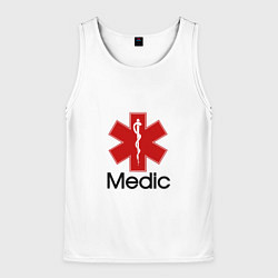 Мужская майка без рукавов Медик