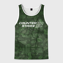 Мужская майка без рукавов Эмблема CS2