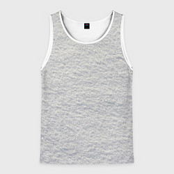 Майка-безрукавка мужская Снег сугробы, цвет: 3D-белый