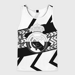 Мужская майка без рукавов Реал Мадрид краски полосы