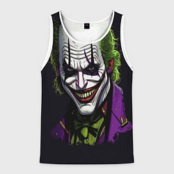 Мужская майка без рукавов Улыбающийся Джокер