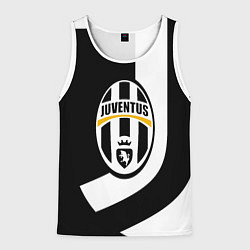 Мужская майка без рукавов Ювентус полосы спорт линии