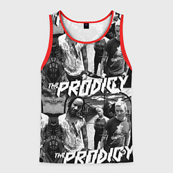 Майка-безрукавка мужская The Prodigy, цвет: 3D-красный