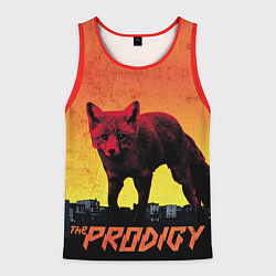 Майка-безрукавка мужская The Prodigy: Red Fox, цвет: 3D-красный