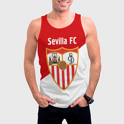 Майка-безрукавка мужская Sevilla FC, цвет: 3D-красный — фото 2