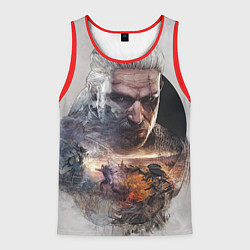 Мужская майка без рукавов Ведьмак