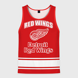Майка-безрукавка мужская Detroit red wings, цвет: 3D-красный