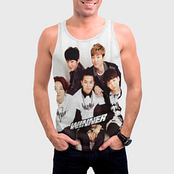 Майка-безрукавка мужская Winner Boys, цвет: 3D-белый — фото 2