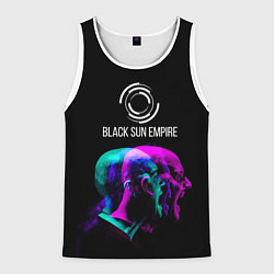 Майка-безрукавка мужская Black Sun Empire Rage, цвет: 3D-белый
