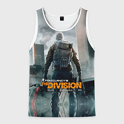 Майка-безрукавка мужская Division, цвет: 3D-белый
