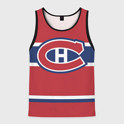 Майка-безрукавка мужская Montreal Canadiens, цвет: 3D-черный