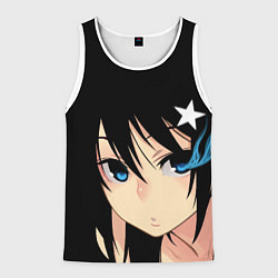 Мужская майка без рукавов Black Rock Shooter - глаза Мато Курои