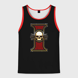 Майка-безрукавка мужская Инсигния, цвет: 3D-красный