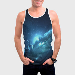 Майка-безрукавка мужская Atlantis Nebula, цвет: 3D-белый — фото 2