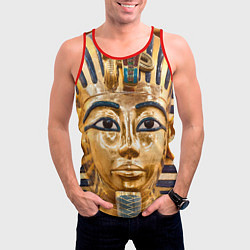Майка-безрукавка мужская Фараон, цвет: 3D-красный — фото 2