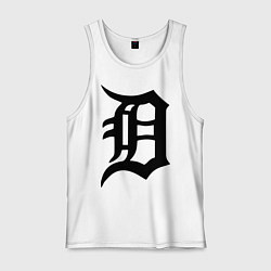 Майка мужская хлопок Detroit Tigers, цвет: белый