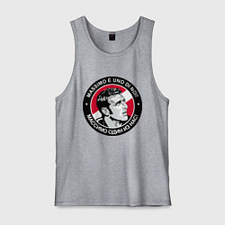 Майка мужская хлопок Массимо один из нас, цвет: меланж