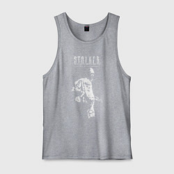 Майка мужская хлопок STALKER: Shadow of Chernobyl, цвет: меланж