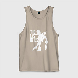 Майка мужская хлопок THE LAST OF US, цвет: миндальный