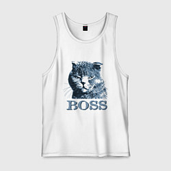 Мужская майка Boss cat