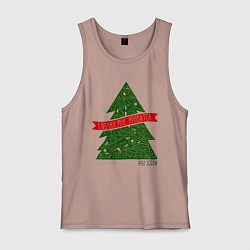 Мужская майка Ёлочка нравится