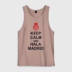 Мужская майка Keep Calm & Hala Madrid