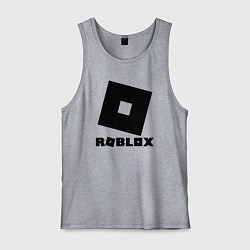 Майка мужская хлопок ROBLOX, цвет: меланж