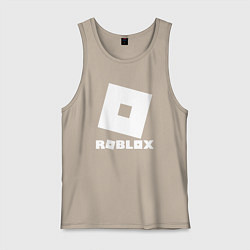 Майка мужская хлопок ROBLOX, цвет: миндальный