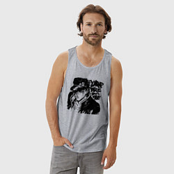 Майка мужская хлопок JoJo, цвет: меланж — фото 2