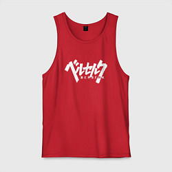 Майка мужская хлопок BERSERK, цвет: красный