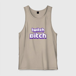 Мужская майка Twitch Bitch