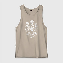 Майка мужская хлопок JoJo, цвет: миндальный