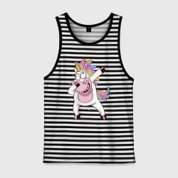 Мужская майка Dabbing Unicorn