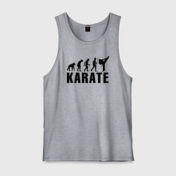 Майка мужская хлопок Karate Evolution, цвет: меланж