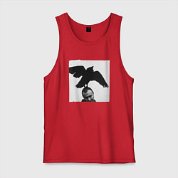 Майка мужская хлопок Масло Черного Тмина, цвет: красный