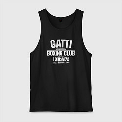 Майка мужская хлопок Gatti Boxing Club, цвет: черный