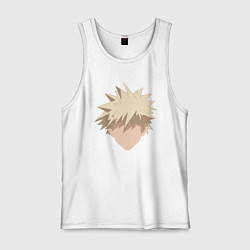 Майка мужская хлопок Katsuki stan, цвет: белый