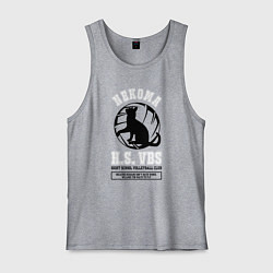 Майка мужская хлопок Metropolitan Nekoma High, цвет: меланж