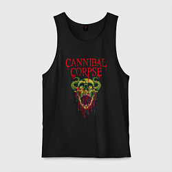 Майка мужская хлопок Cannibal Corpse Труп Каннибала Z, цвет: черный