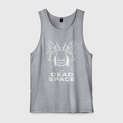 Майка мужская хлопок DEAD SPACE МЁРТВЫЙ КОСМОС, цвет: меланж