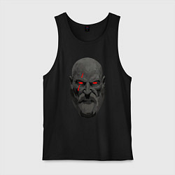 Майка мужская хлопок Kratos ART, цвет: черный
