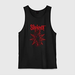 Майка мужская хлопок Slipknot Slip Goats Art, цвет: черный