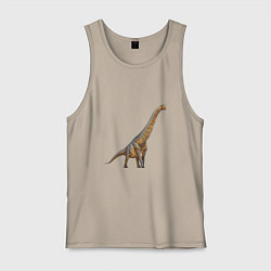 Мужская майка Брахиозавр
