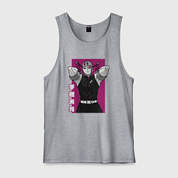 Майка мужская хлопок Хашира Звука, цвет: меланж