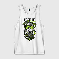 Майка мужская хлопок Геймер, цвет: белый